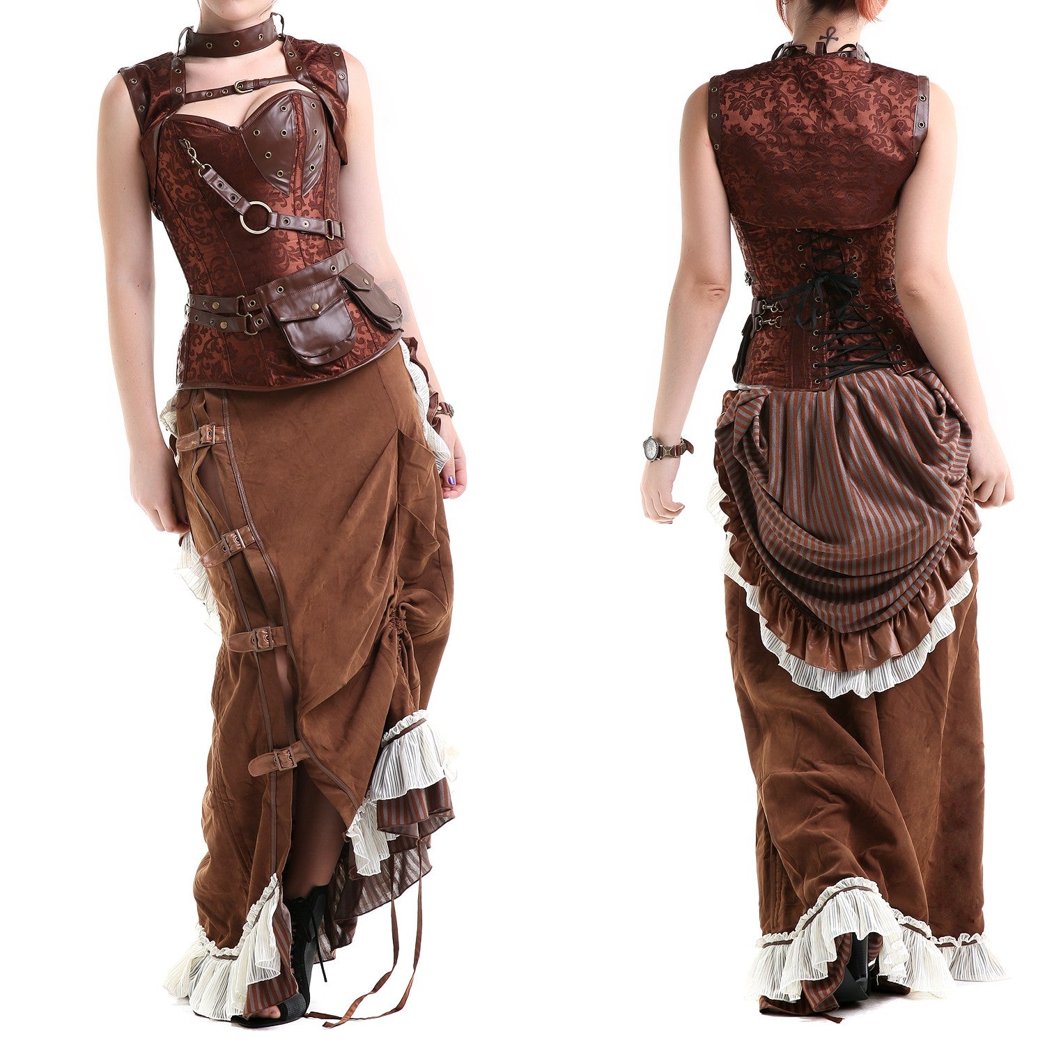 Corset Steampunk con Bolero
