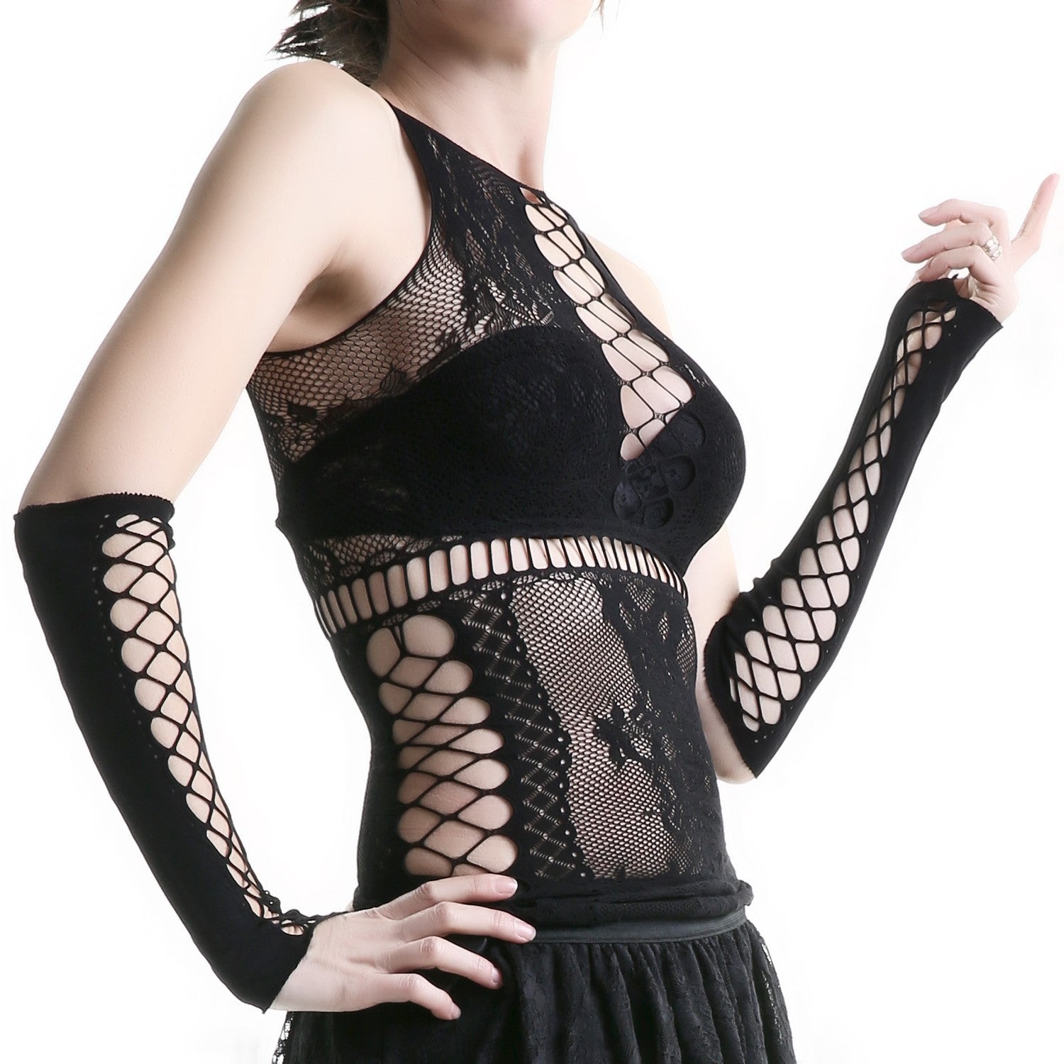 Vestido de Rejilla
