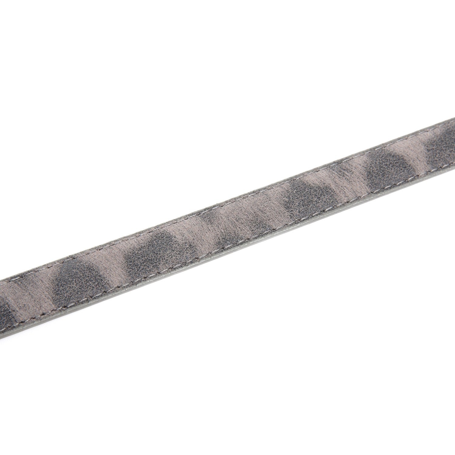 cinturon gris leopardo