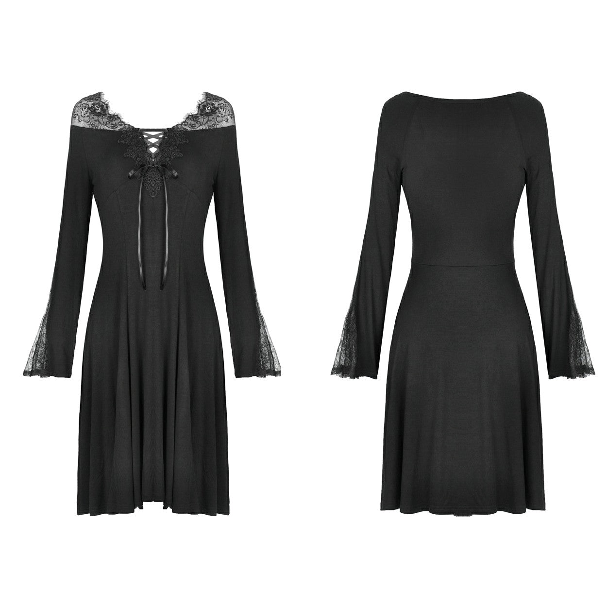 VESTIDO CON ENCAJE