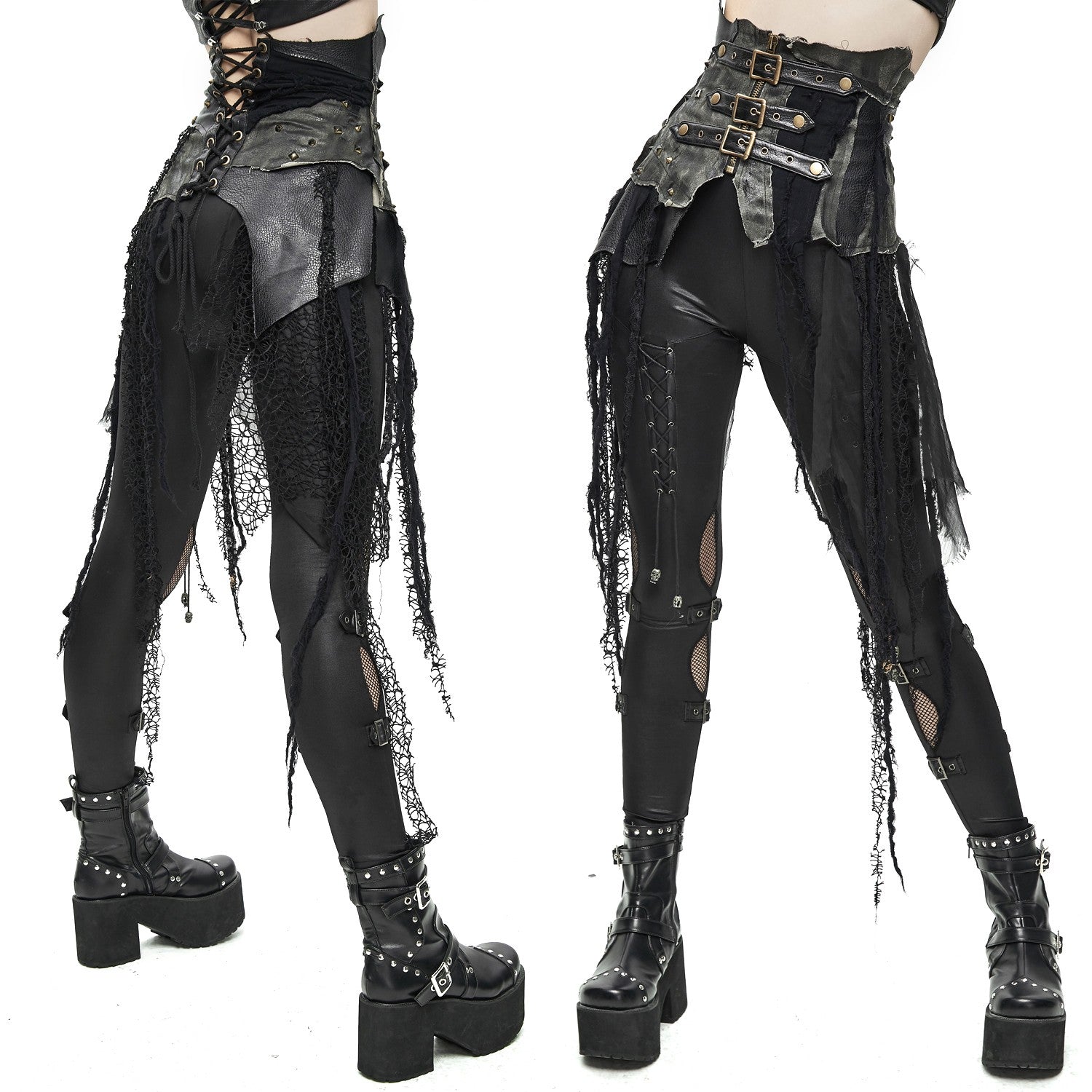 CORSET BAJO PECHO EFECTO FALDA