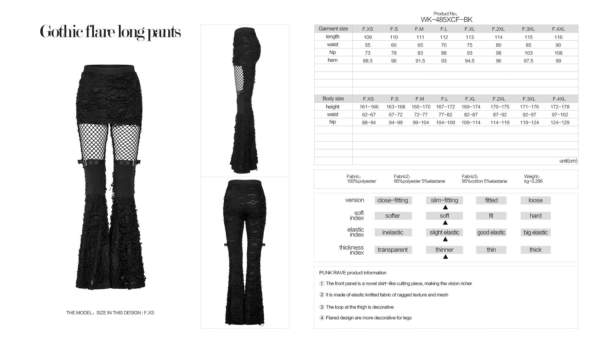 Legging Negro con Rejilla