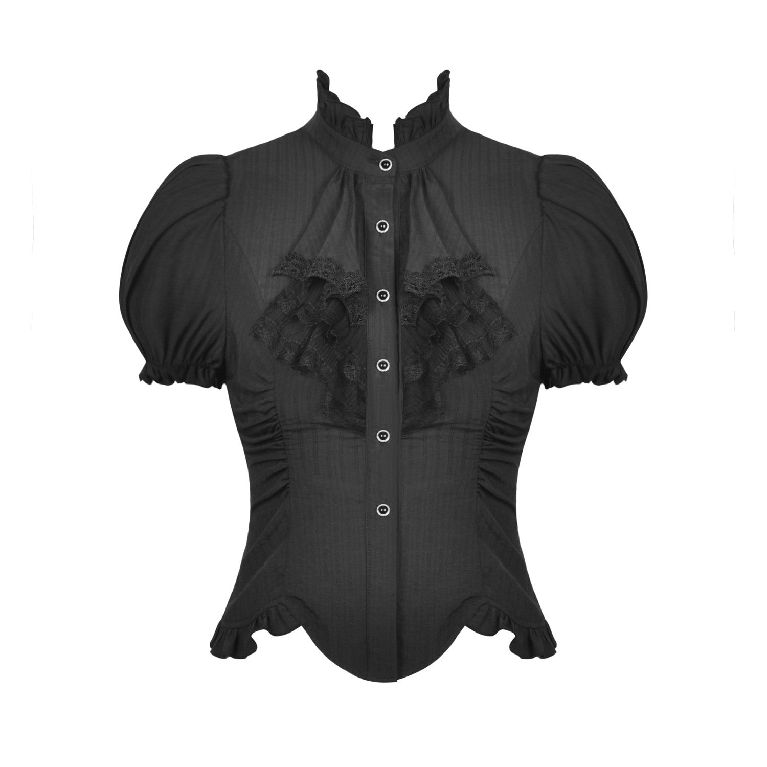 CAMISA BLANCA ASIMÉTRICA