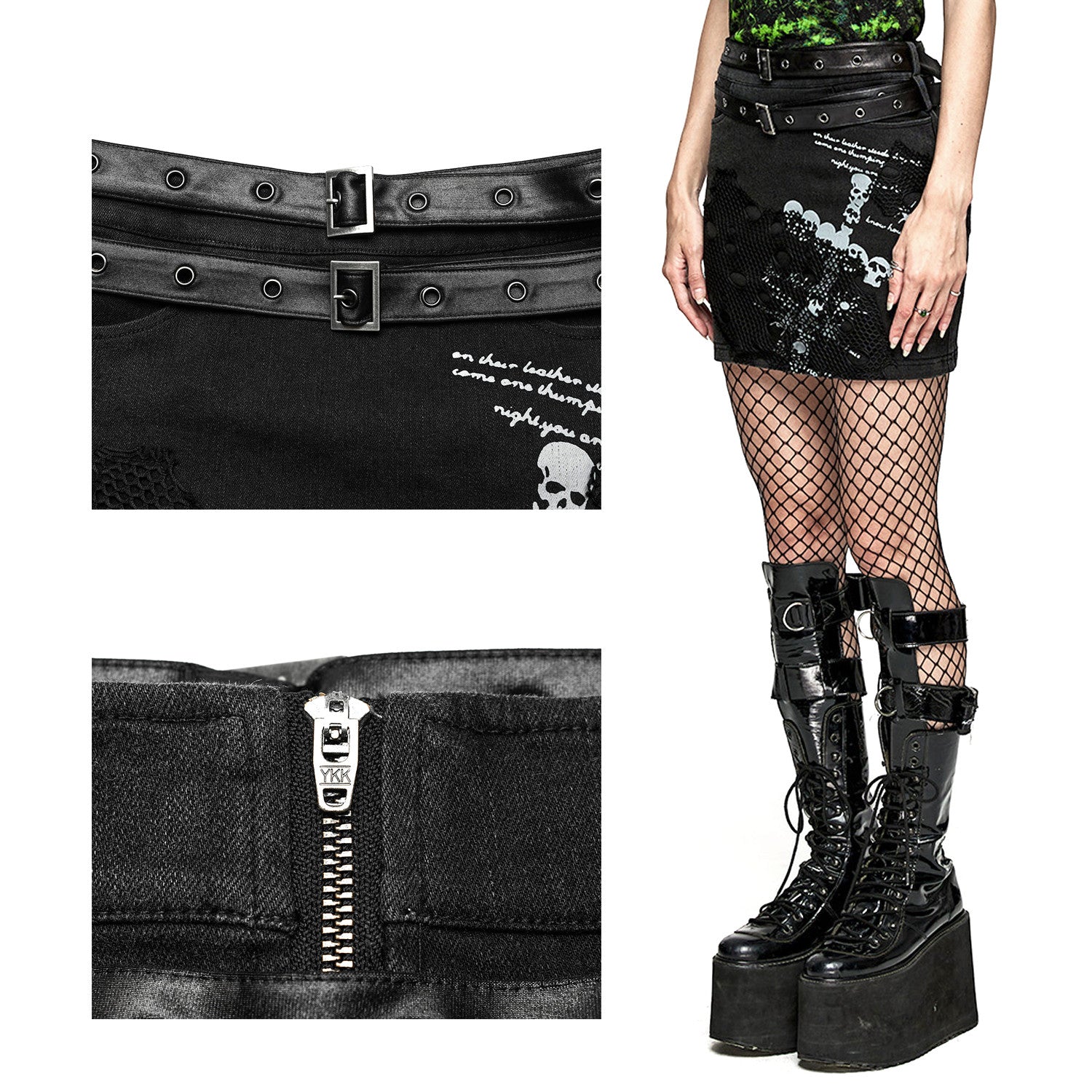 skull skirt