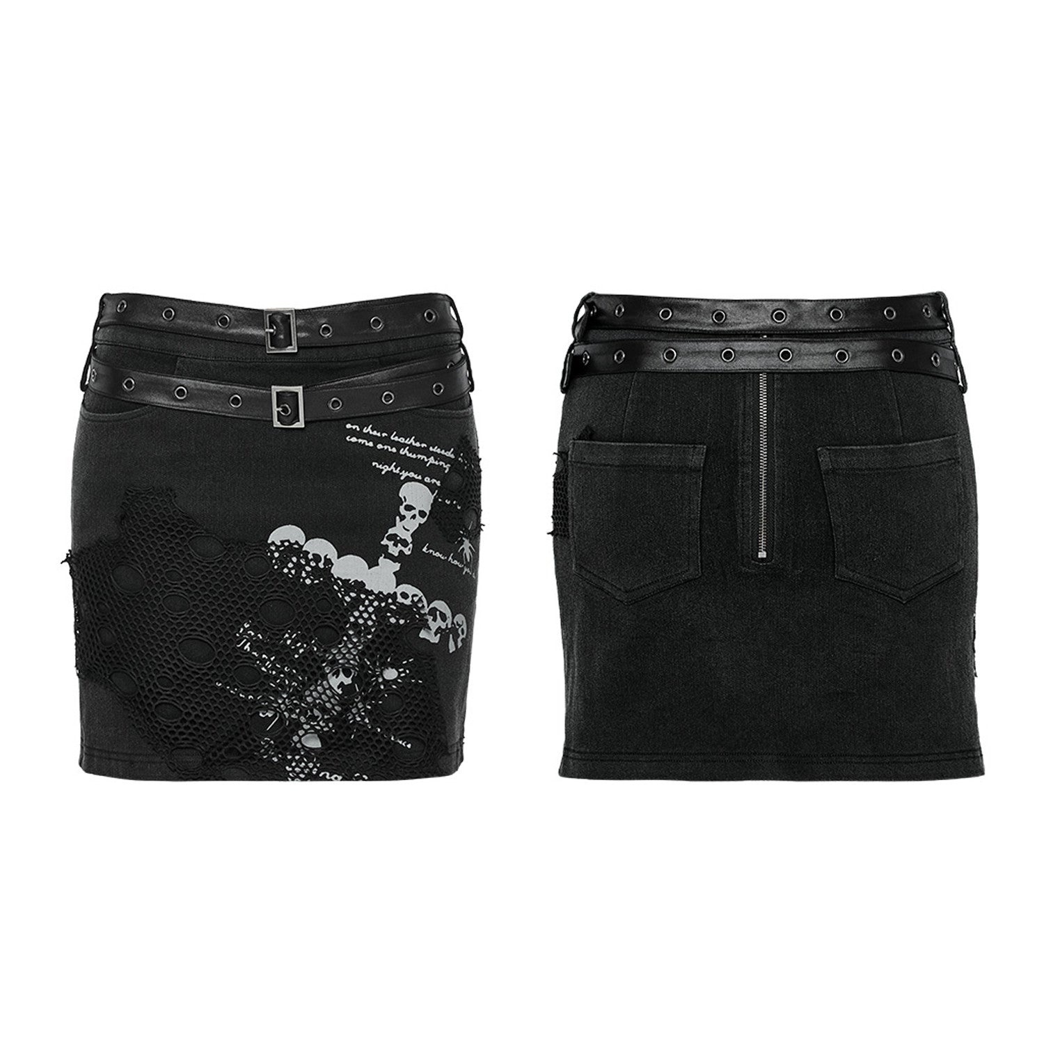 skull skirt