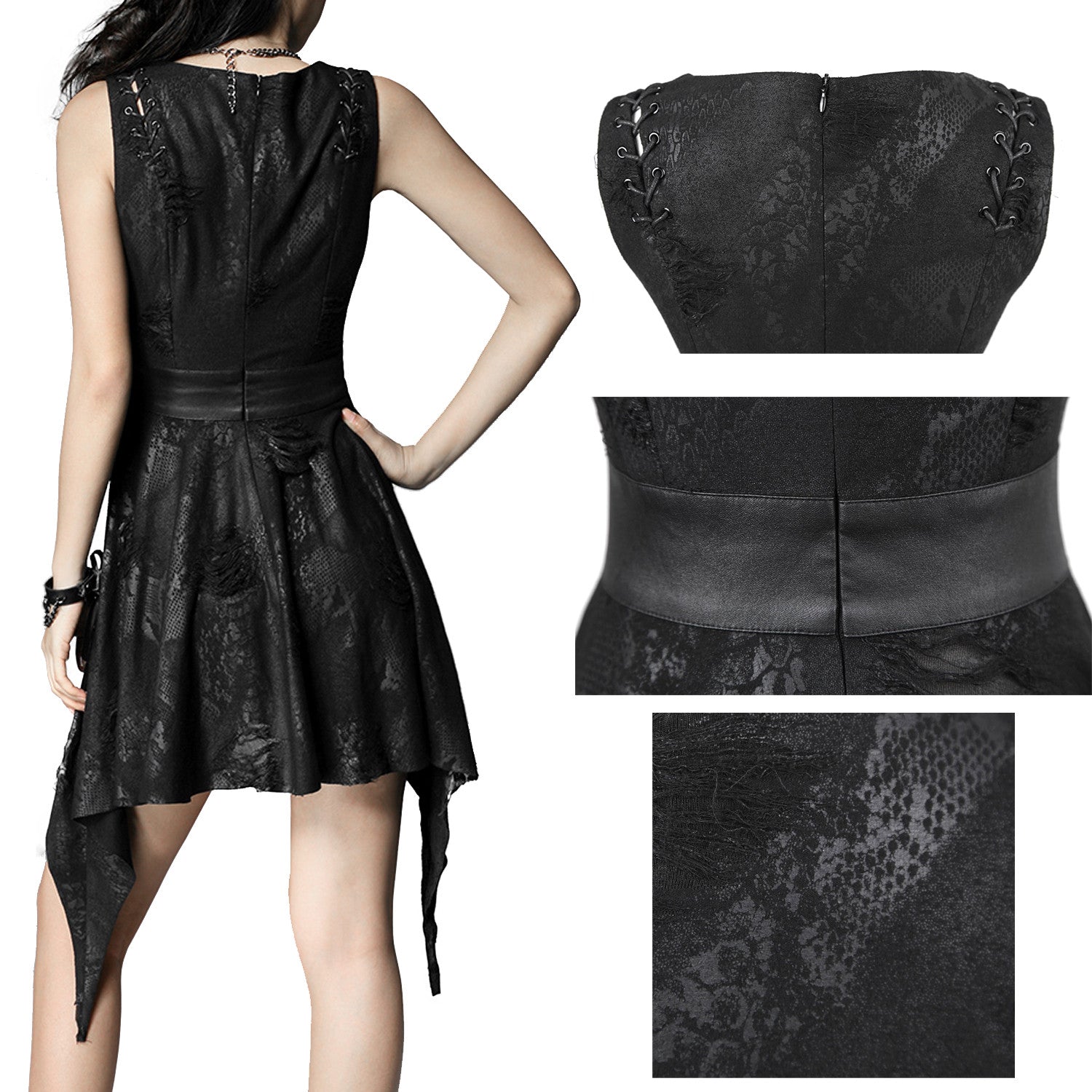 Vestido con Calaveras