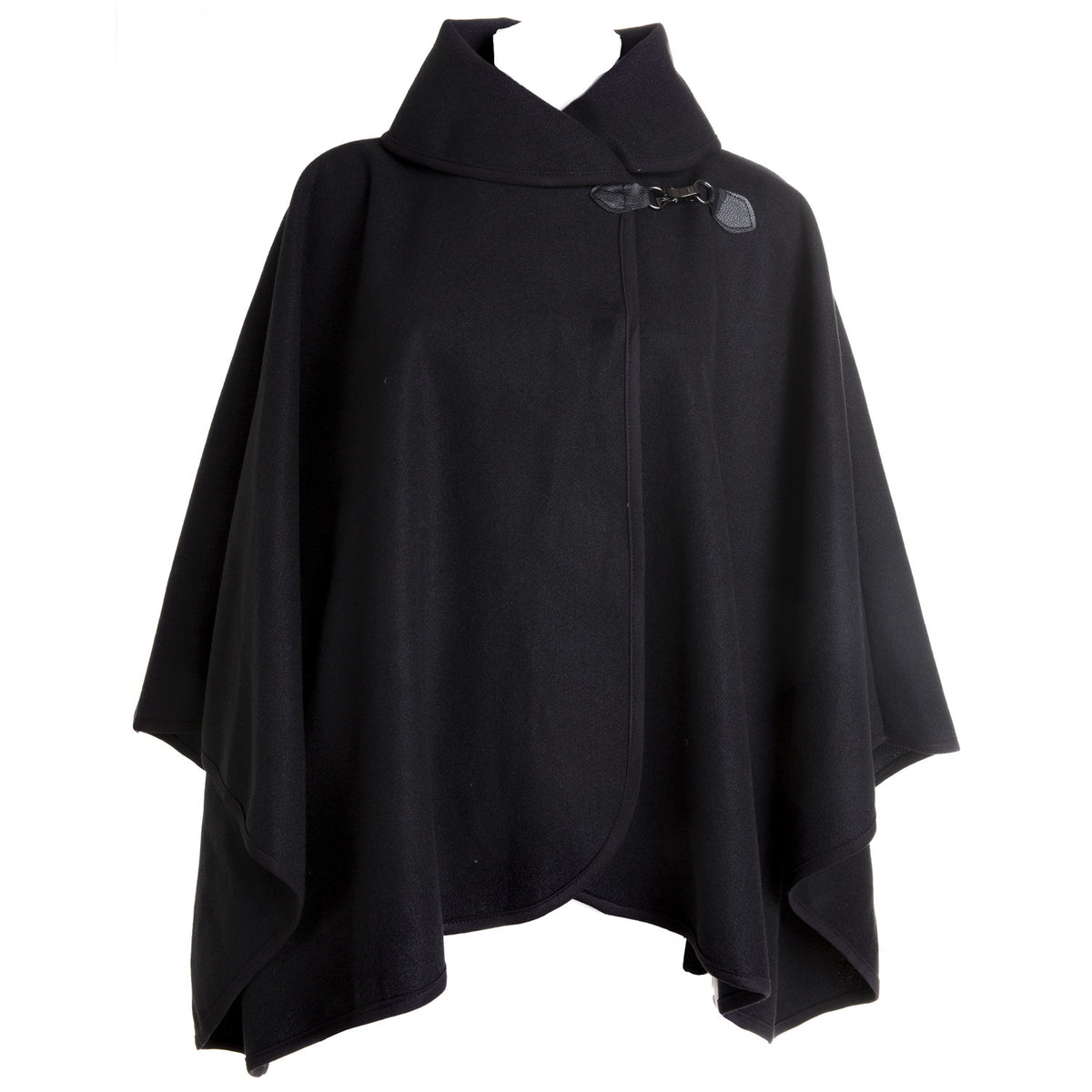 Sort Poncho