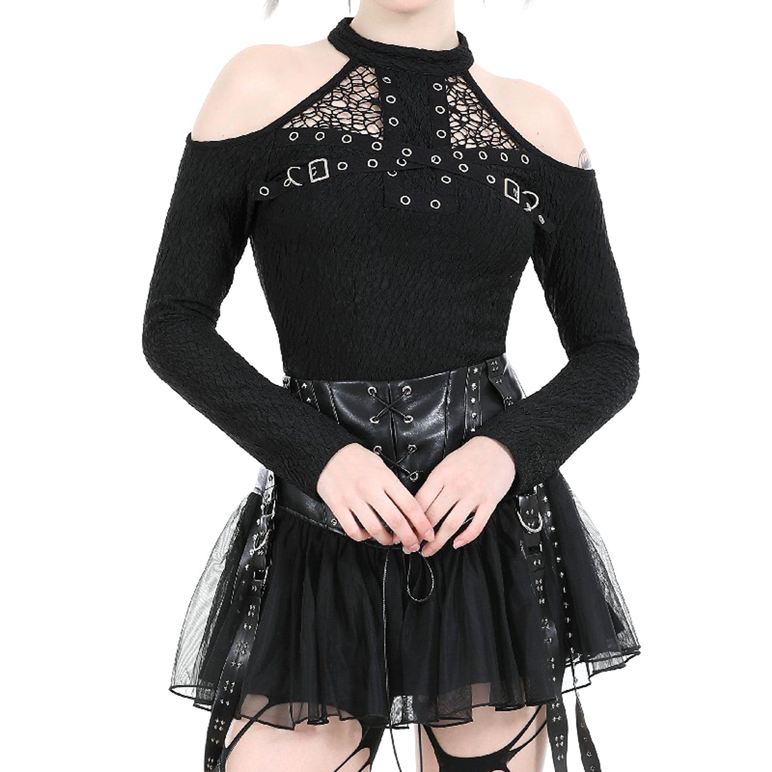 Camiseta con Hebillas