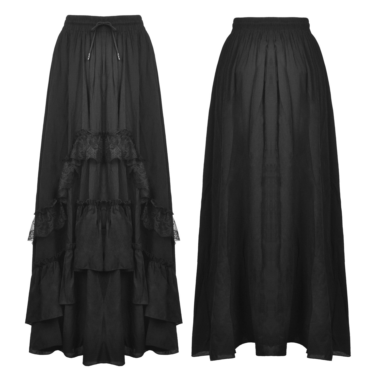 Ruffled Skirt