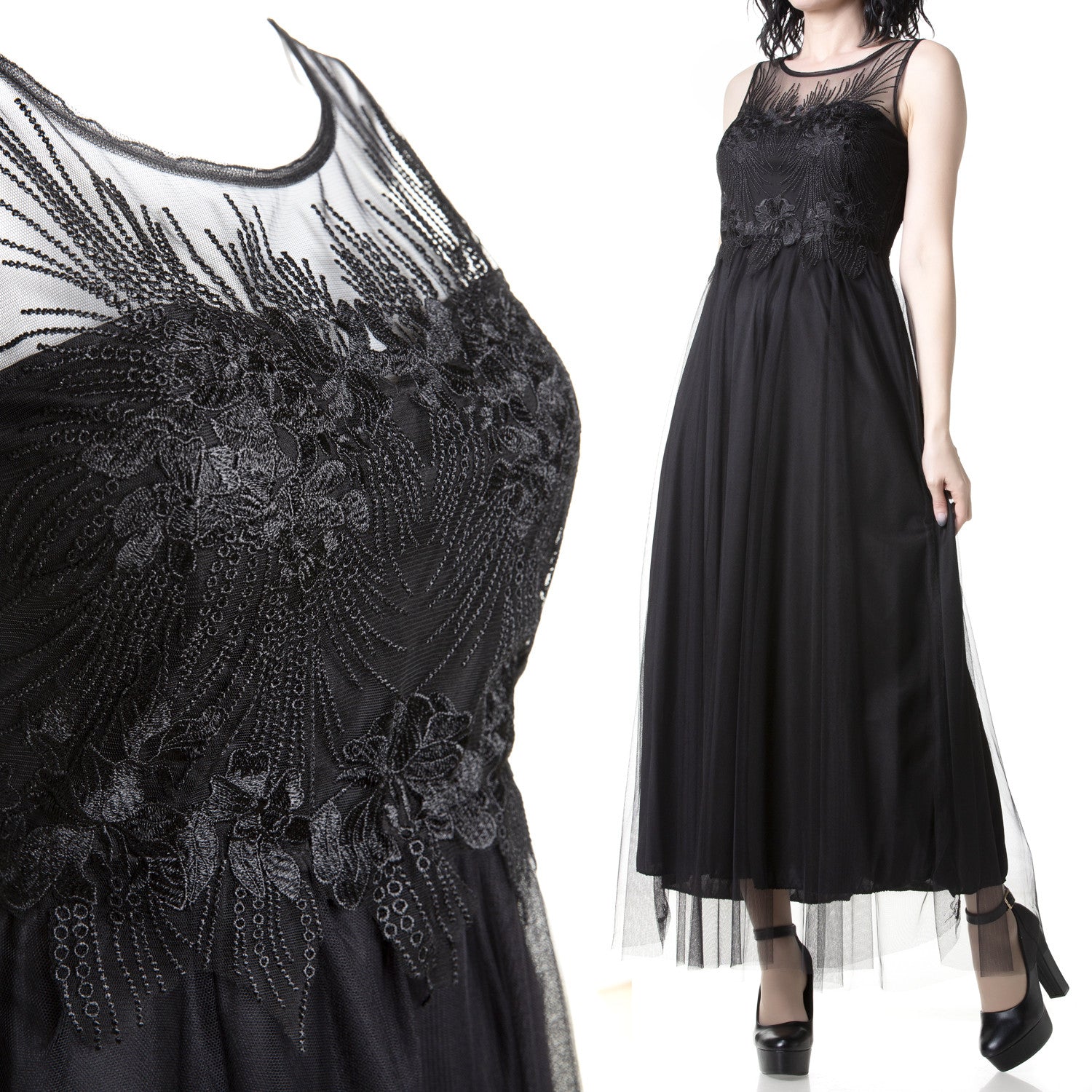 Dress with Tulle