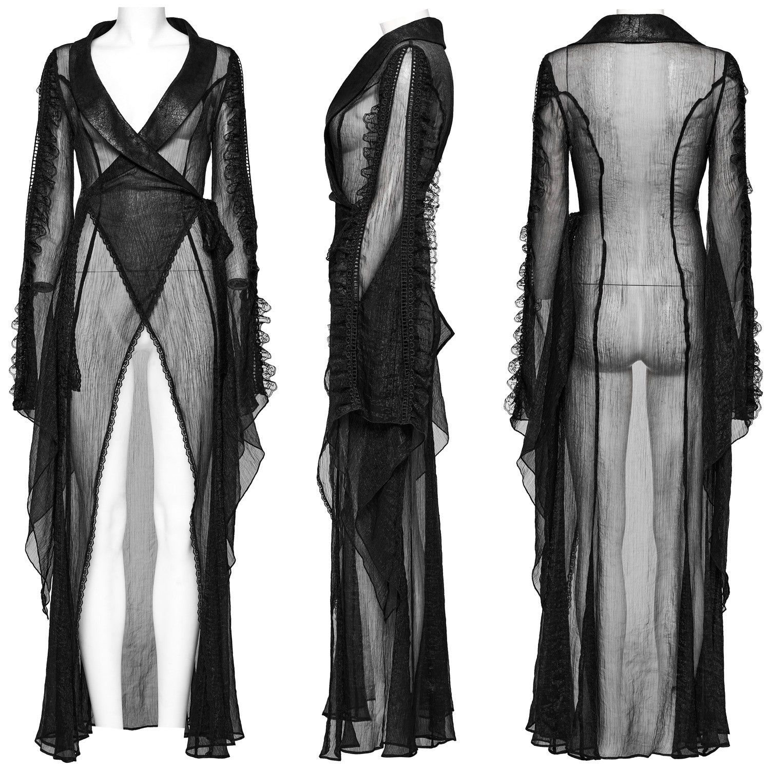 Transparent Kimono Cardigan