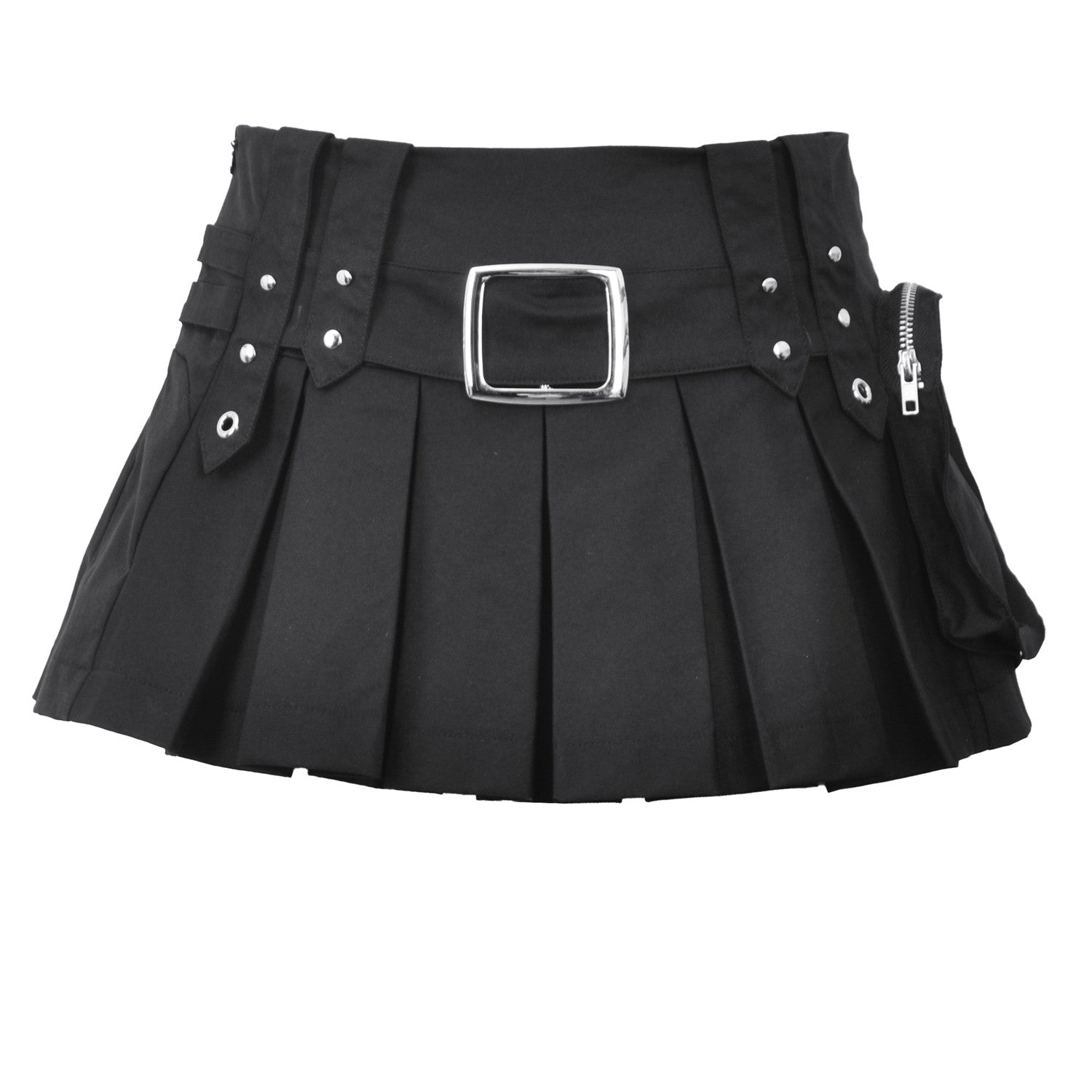 Pleated Skirt Pocket