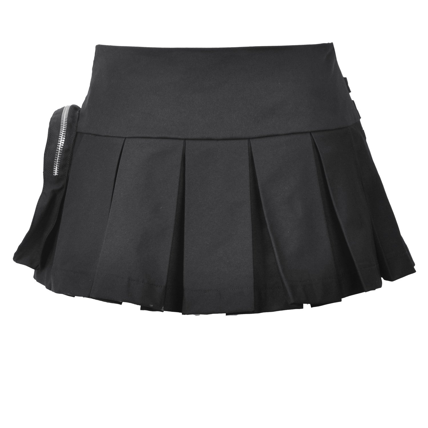 Pleated Skirt Pocket