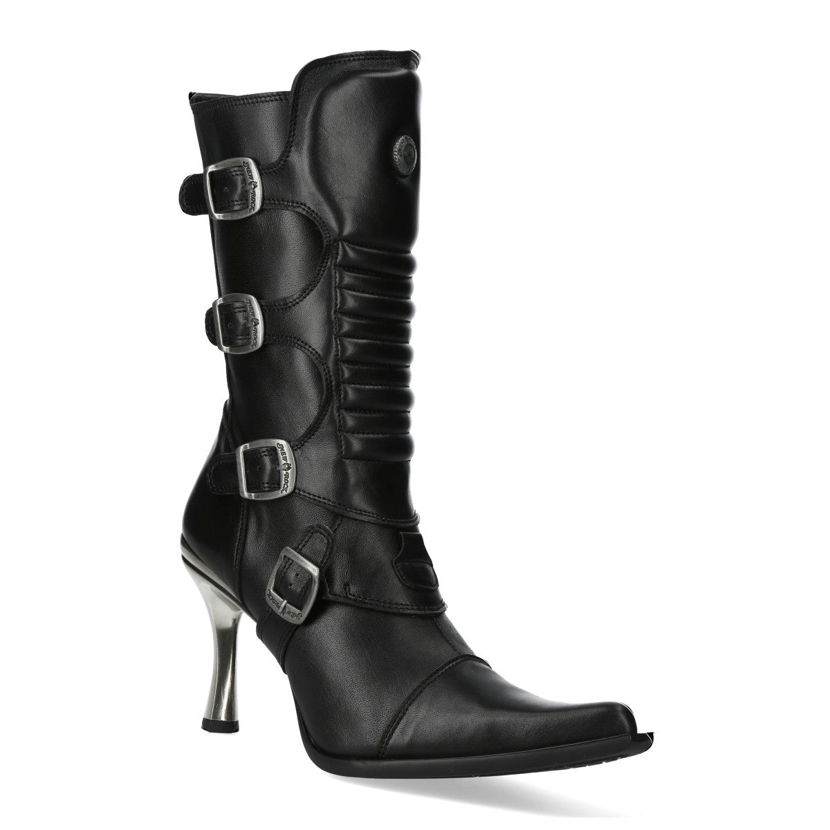 Botas New Rock con Tacón Metálico