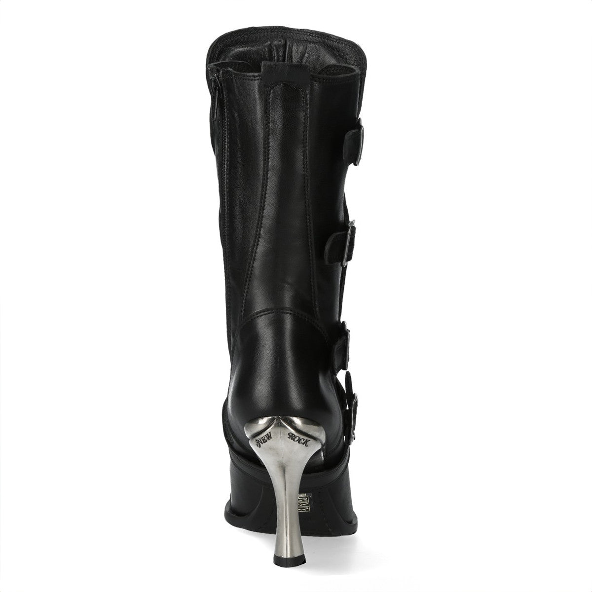 Botas New Rock con Tacón Metálico