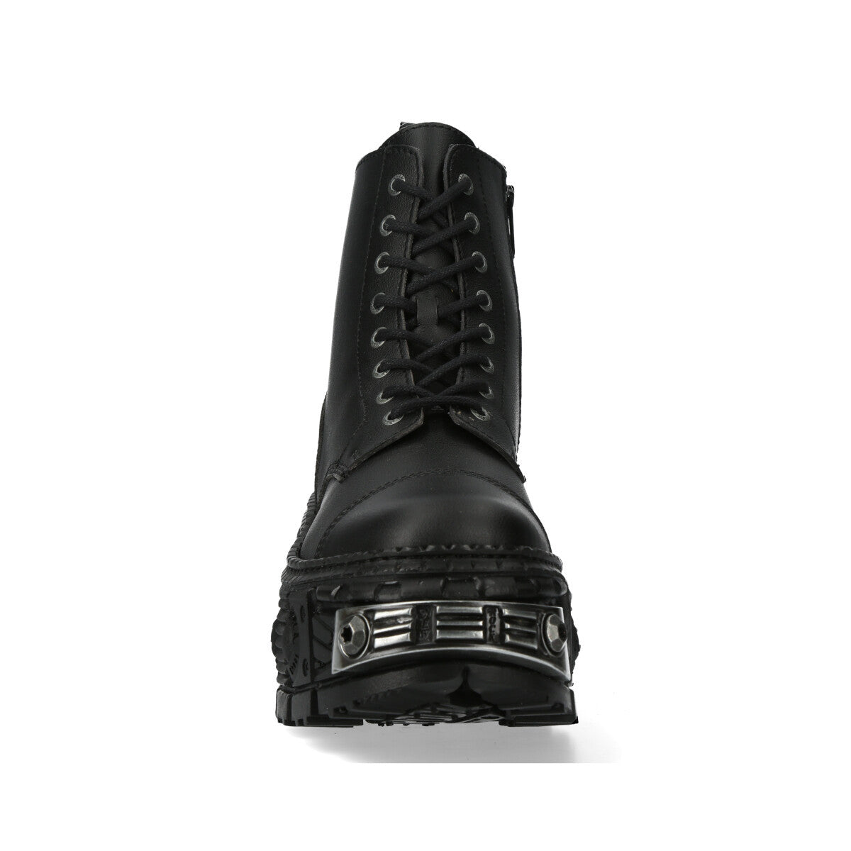 New Rock Unisex Synthetic Leather Ankle Boots