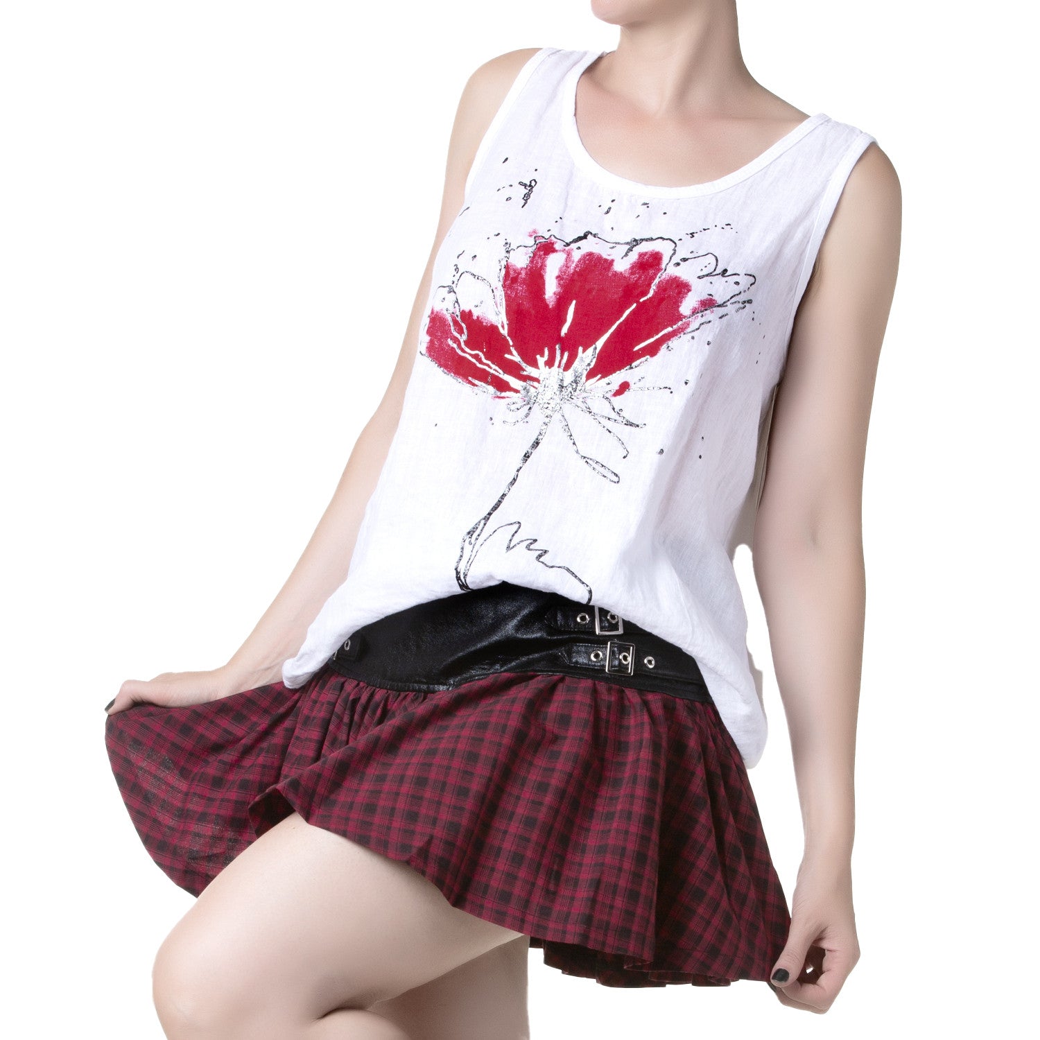 Camiseta Tirantes Lino