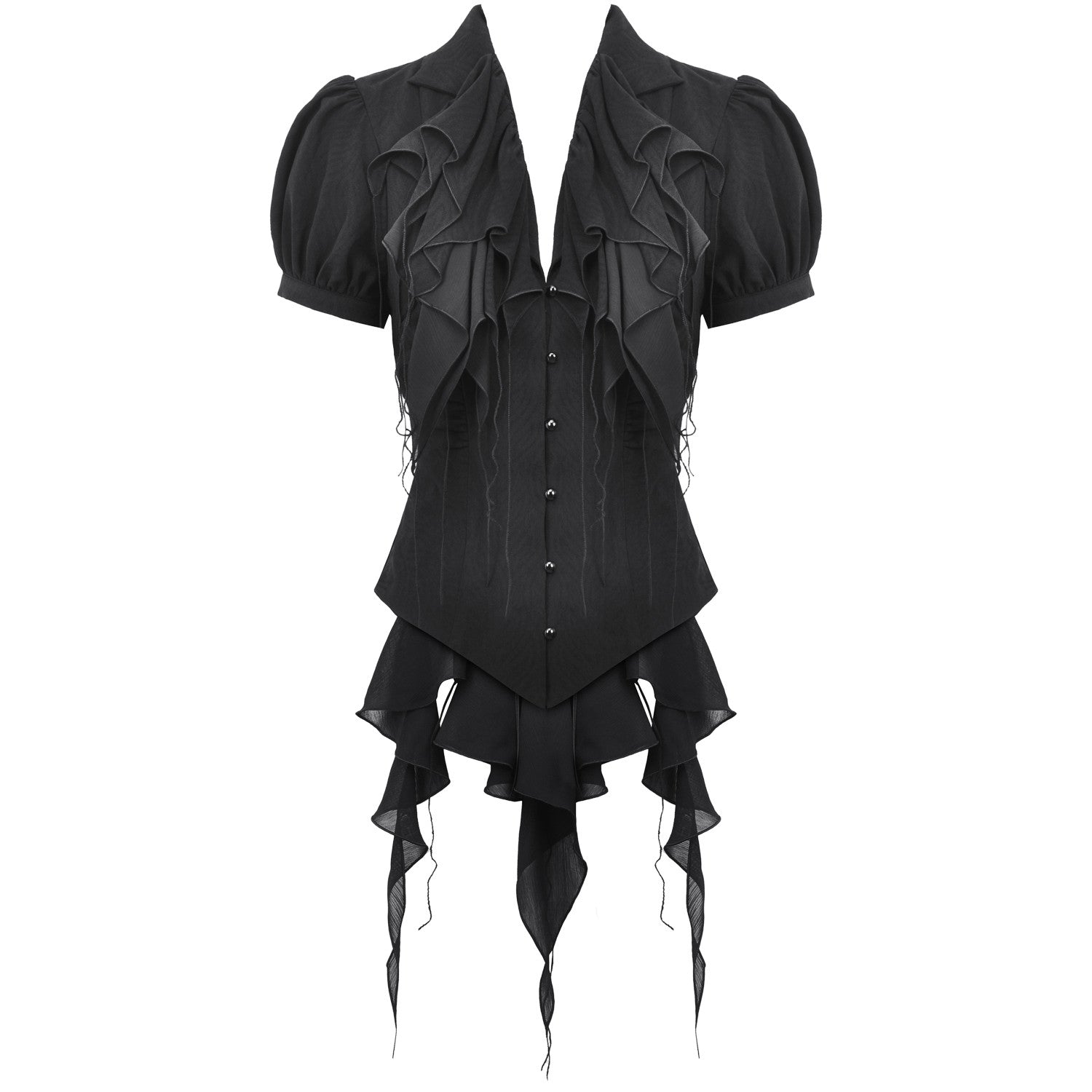 Camisa plisada