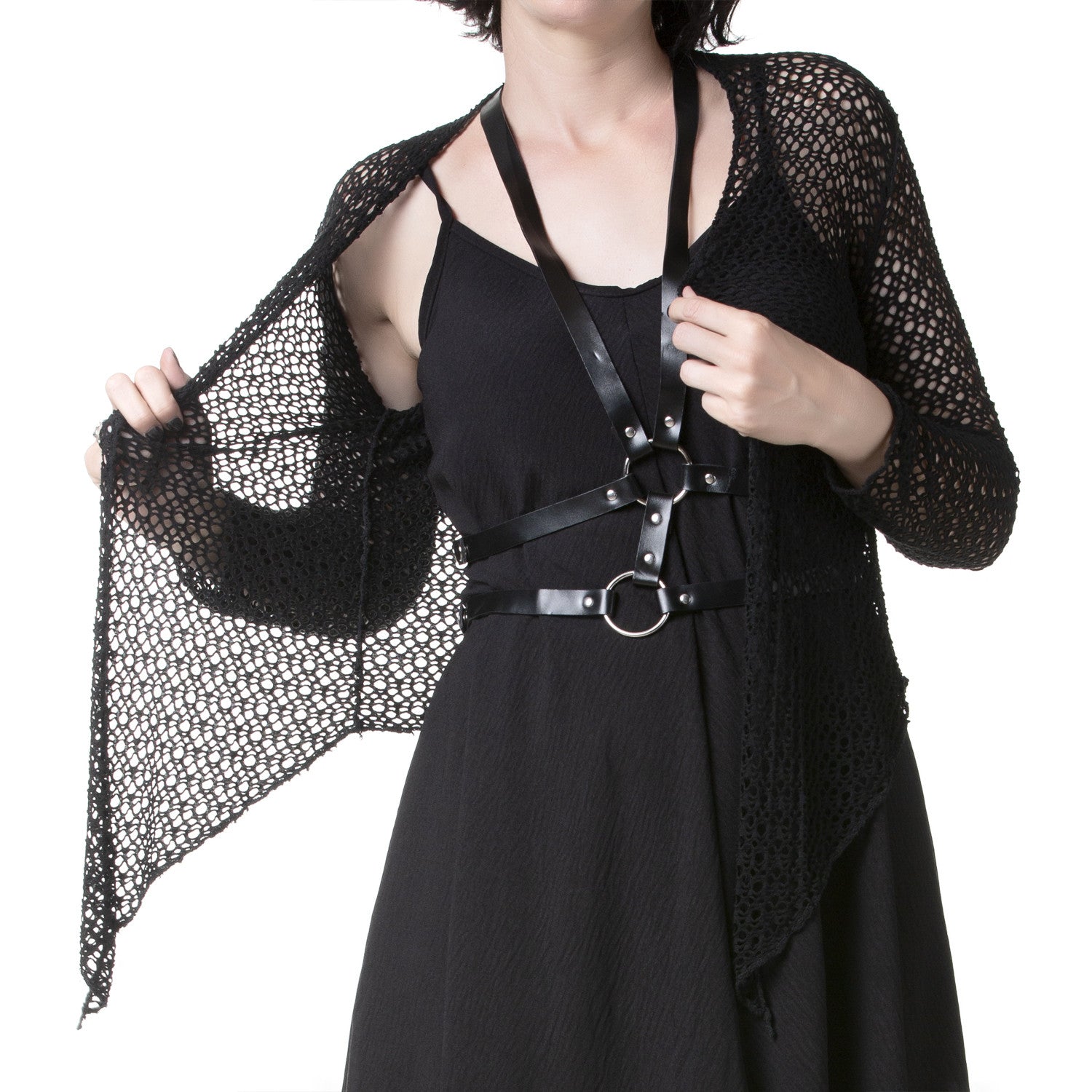 Nana Grid Short Jacket