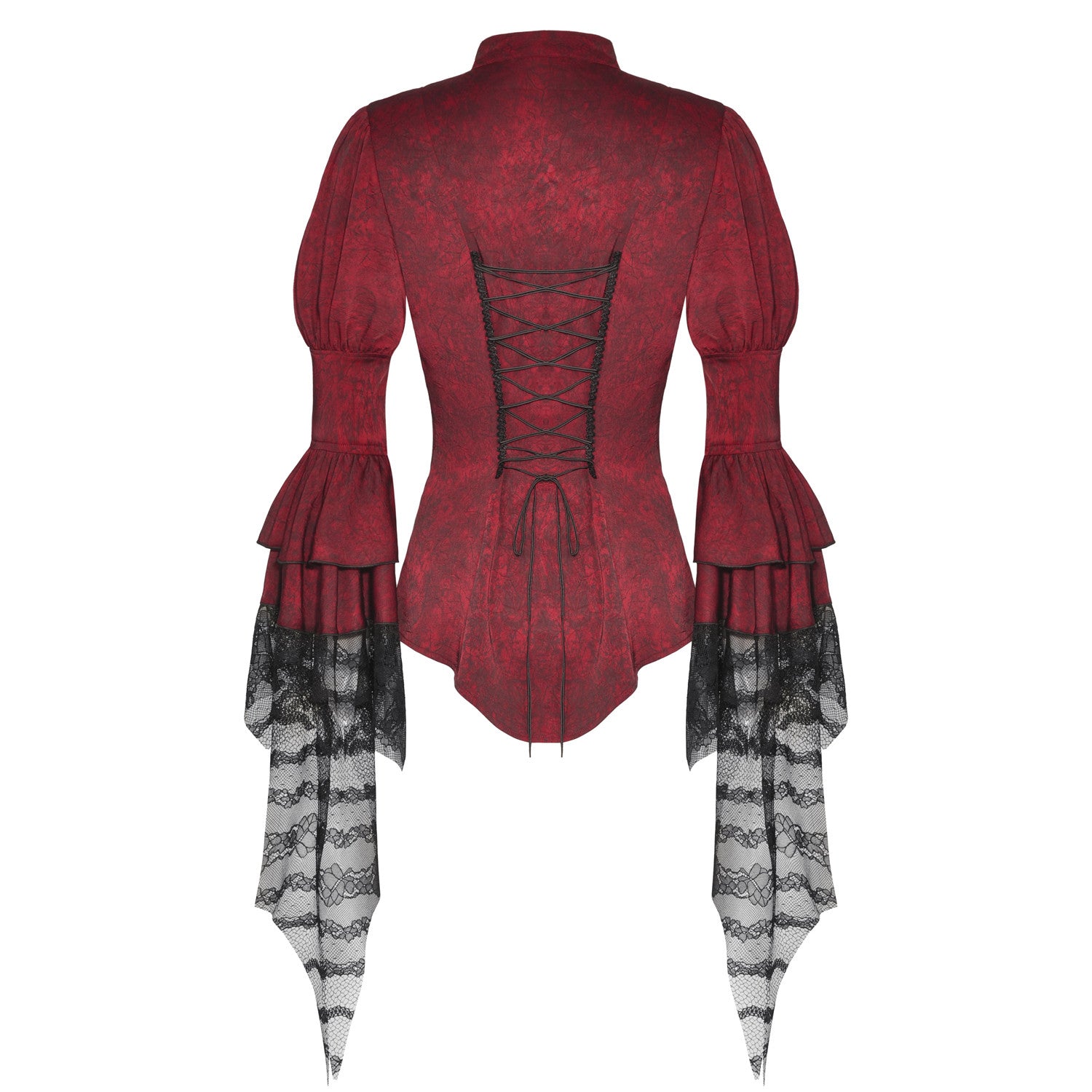 Camisa Roja Victoriana