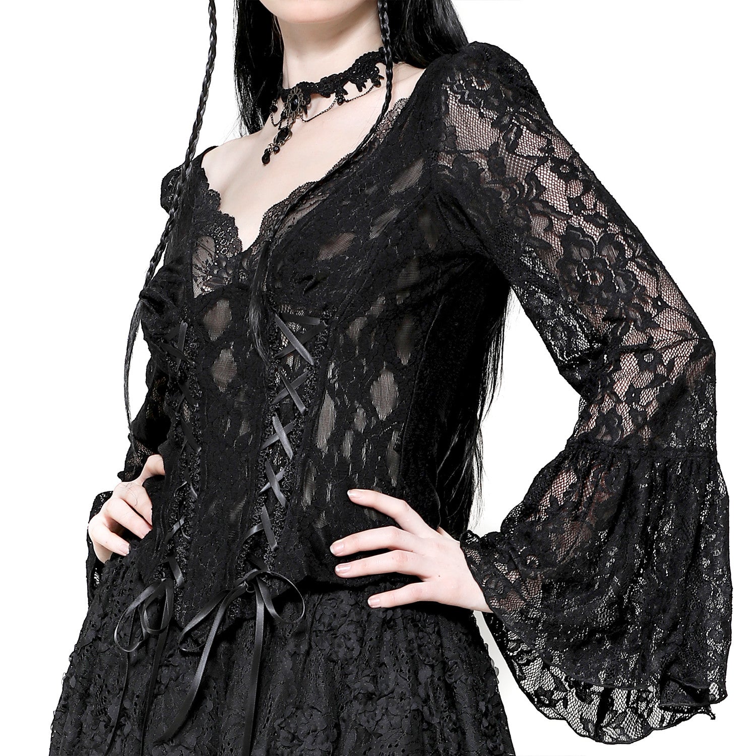 Blusa de Encaje