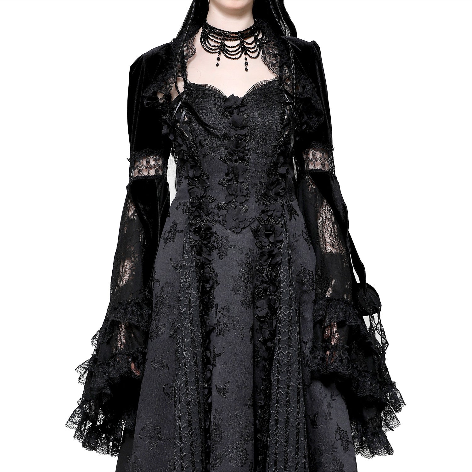 Velvet and Lace Bolero