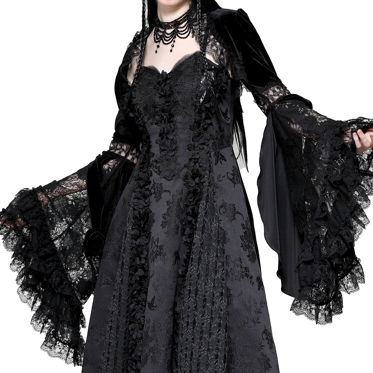 Velvet and Lace Bolero