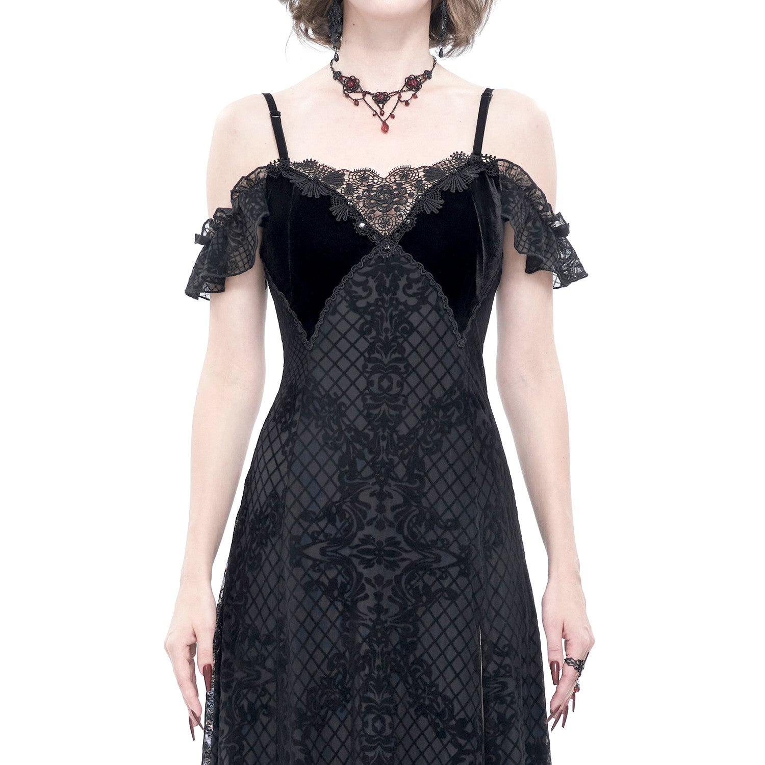 Long Sheer Dress
