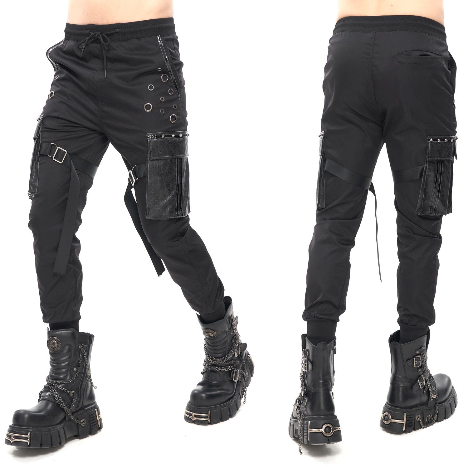 Pantalón Marrón con Bolsillo para Hombre