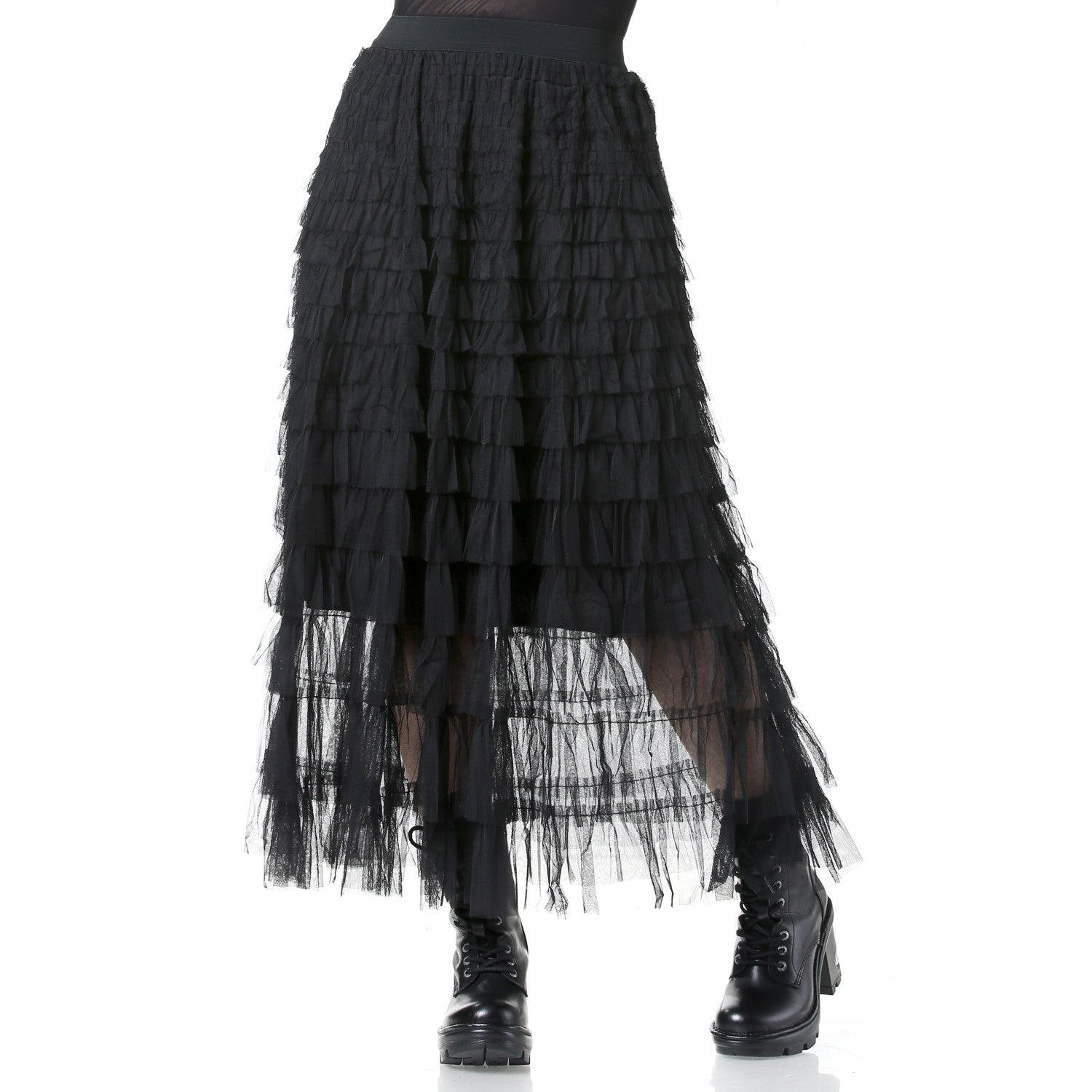 Selene Long Tulle Skirt