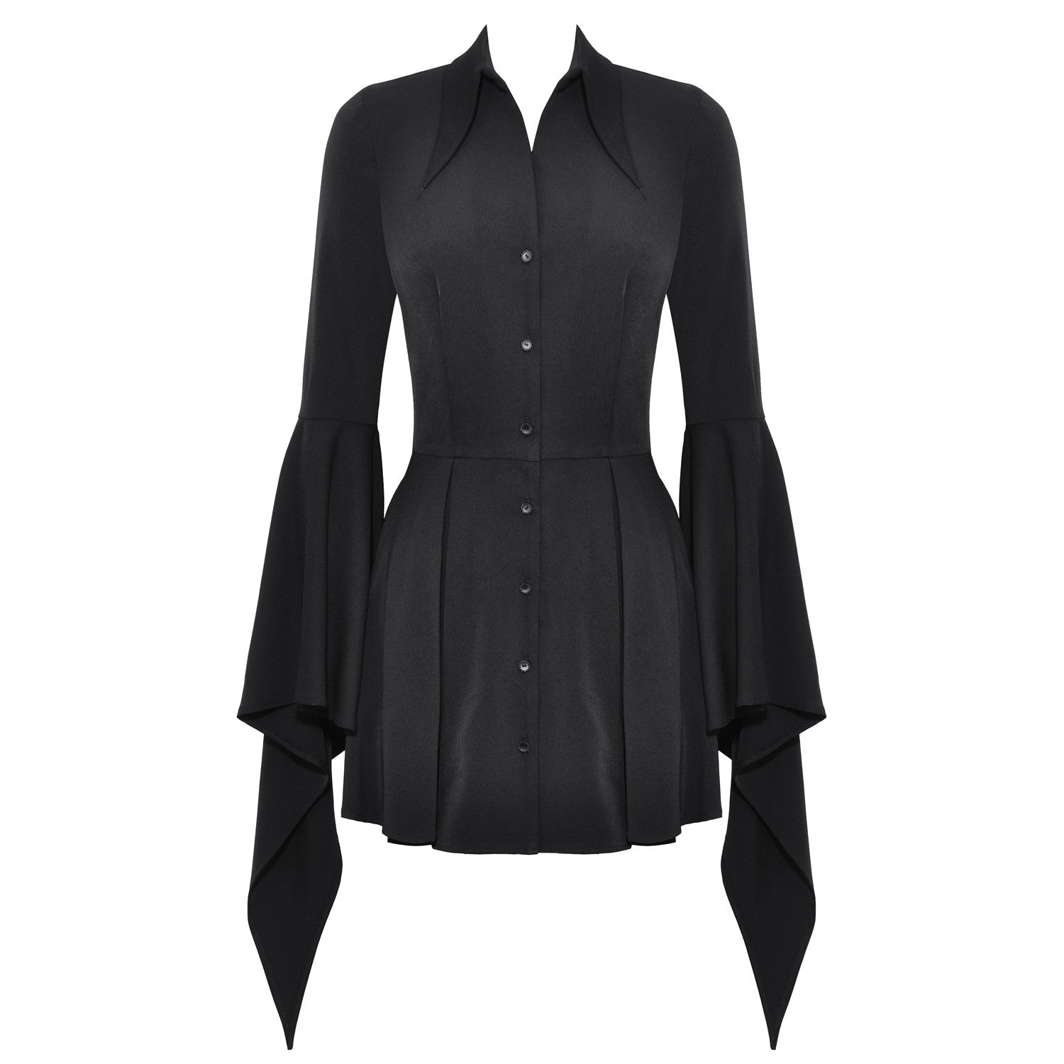 "Lilith" Bell Sleeve Mini Dress