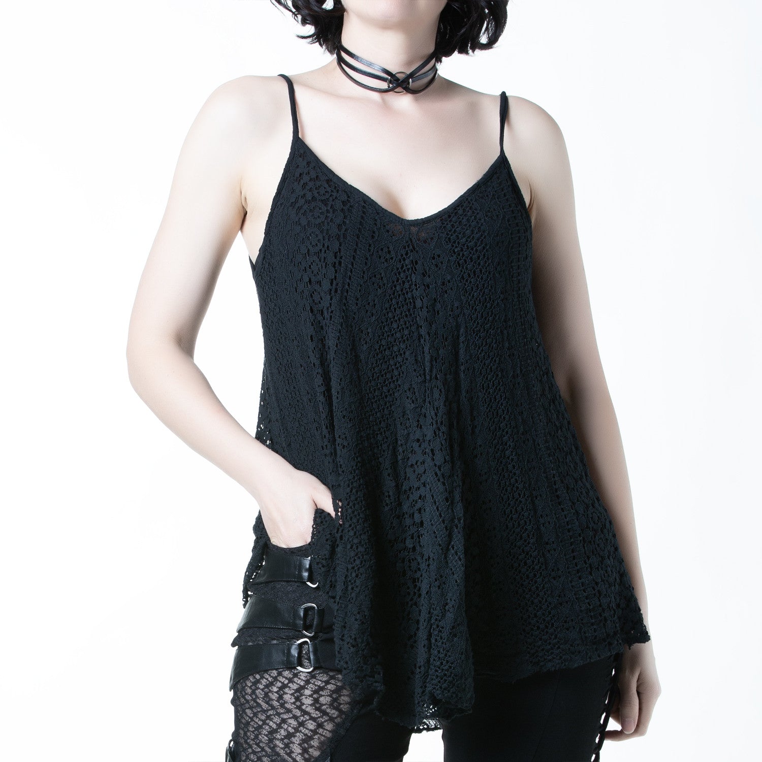 "Midnight" Strappy Top