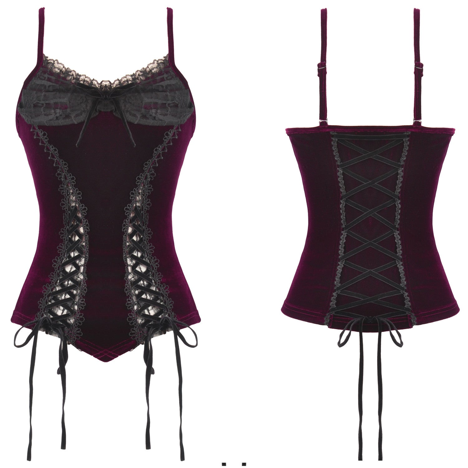 Velvet top "velora"