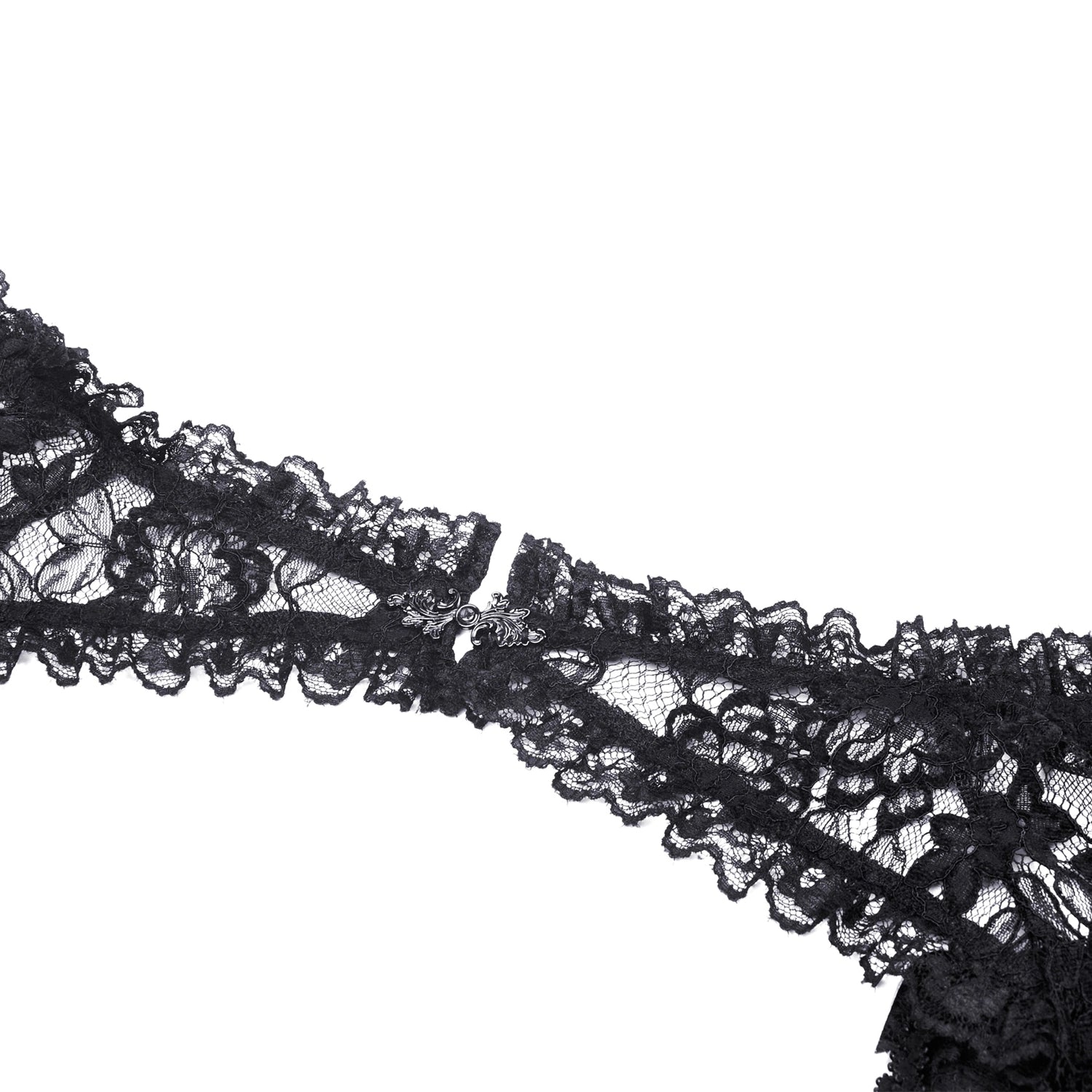 Bolero de Encaje Floral con Mangas Acampanadas