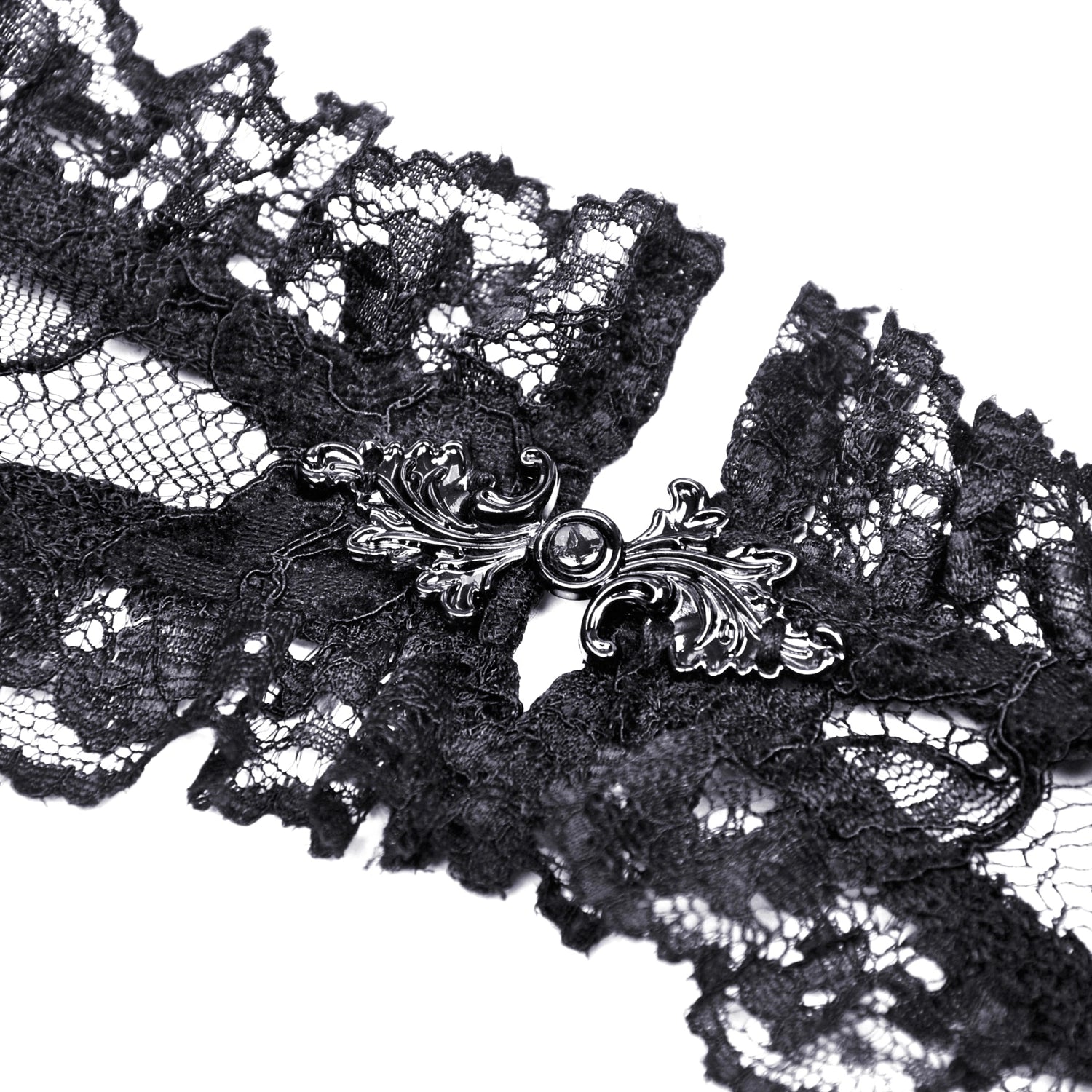 Bolero de Encaje Floral con Mangas Acampanadas