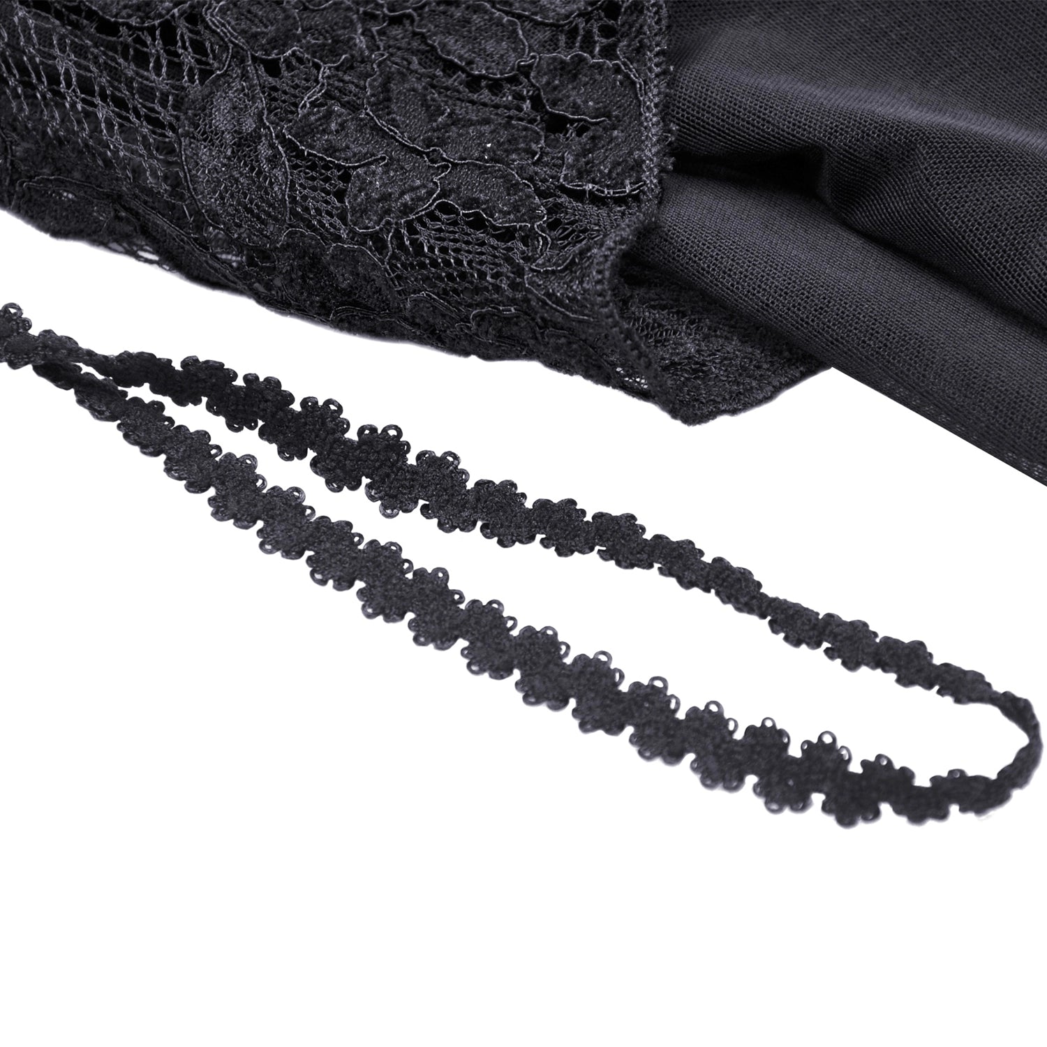 Bolero de Encaje Floral con Mangas Acampanadas