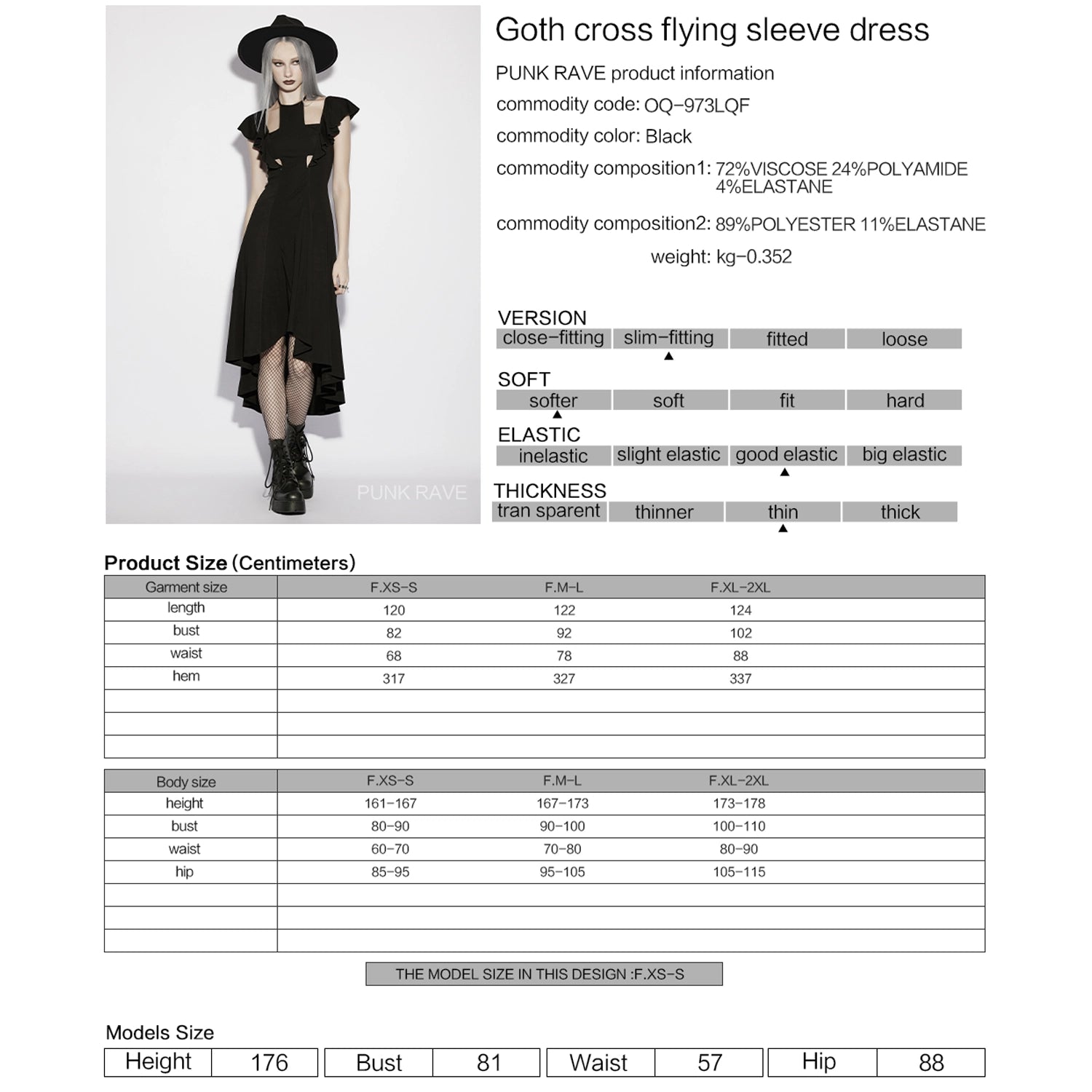 Vestido Midi Asimétrico con Cut-outs
