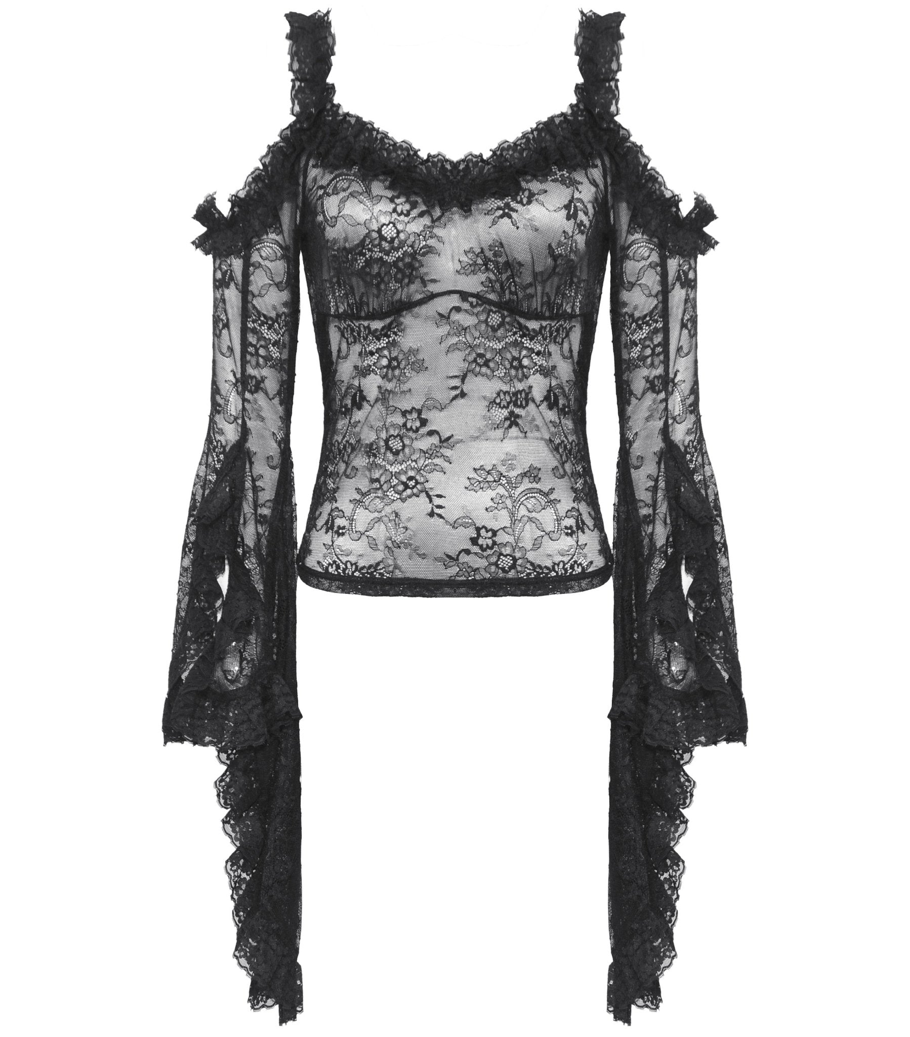 Blusa transparente "Eris" - Crazyinlove