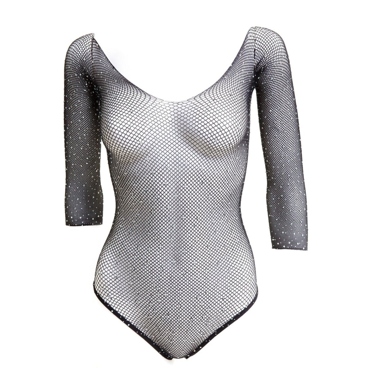 Body de Rejilla con Brillantes - Crazyinlove