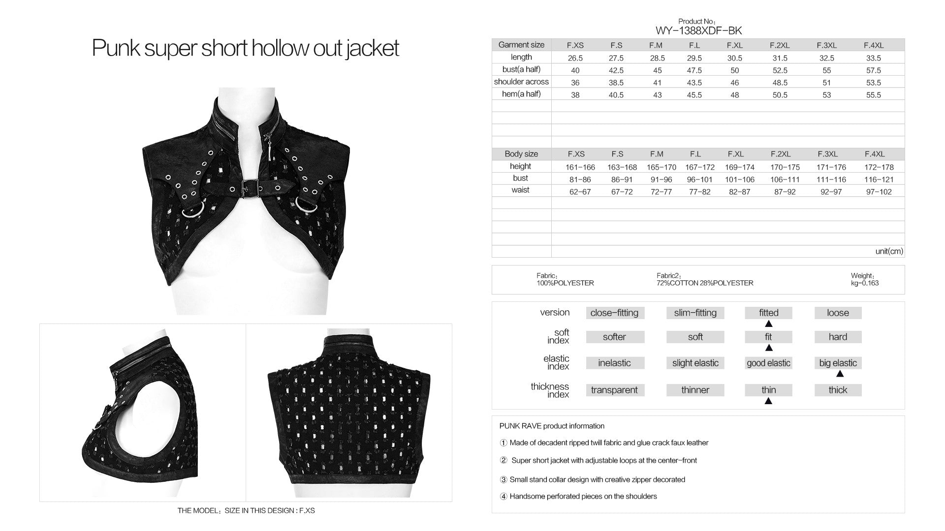 Bolero con Agujeros - Crazyinlove