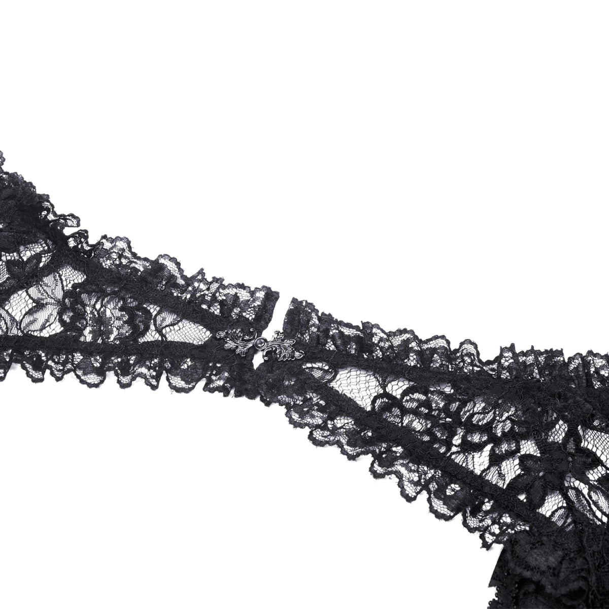 Bolero de Encaje Floral con Mangas Acampanadas - Crazyinlove