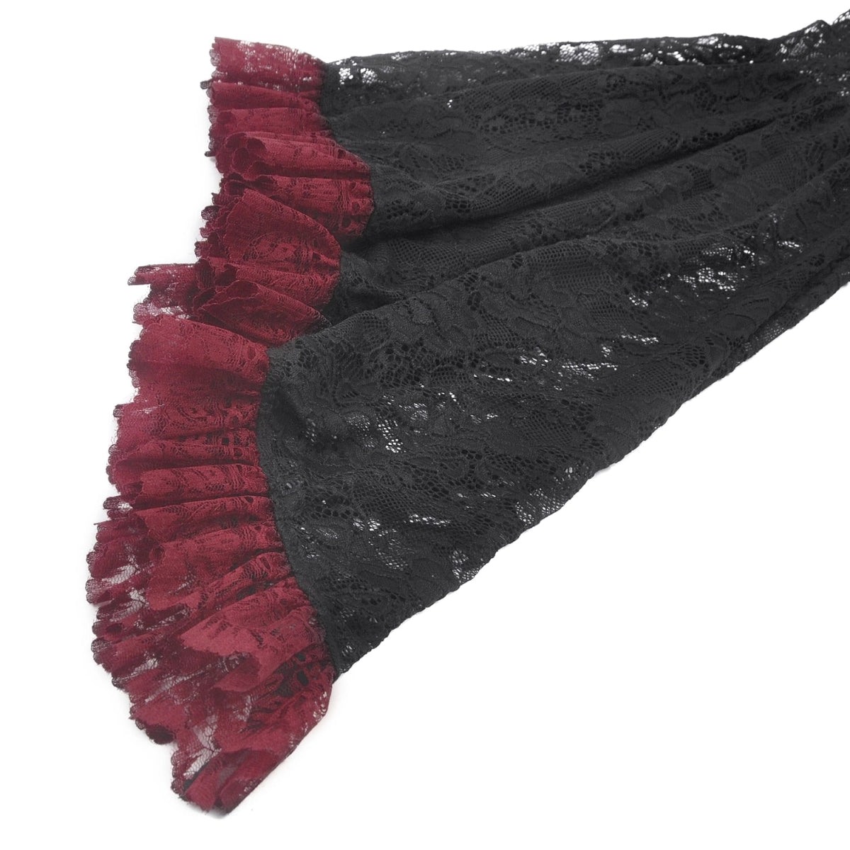 Bolero Encaje Negro Manga Larga Campana | GĂłtico Dark - Crazyinlove