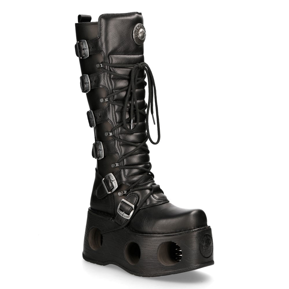 Bota Alta Cyber Plataforma New Rock - Crazyinlove