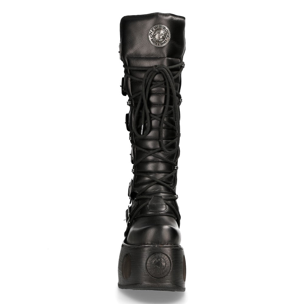 Bota Alta Cyber Plataforma New Rock - Crazyinlove