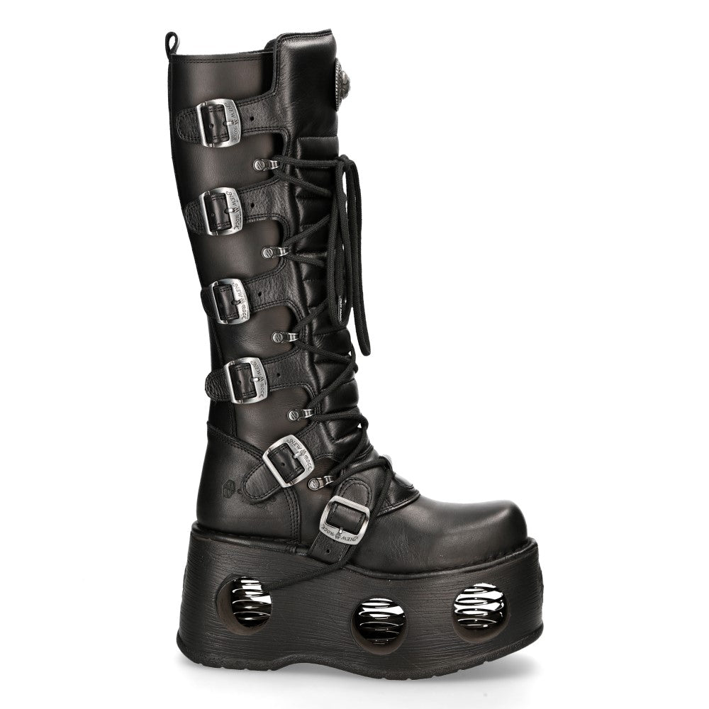 Bota Alta Cyber Plataforma New Rock - Crazyinlove