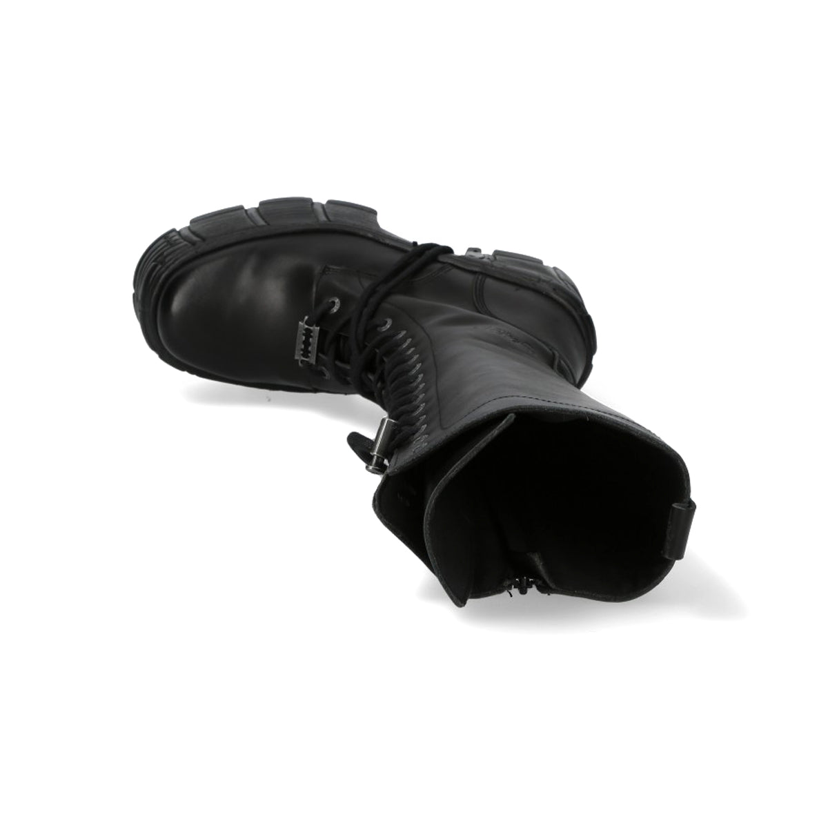 Bota Alta Heavy Plataforma Acordonada - Crazyinlove