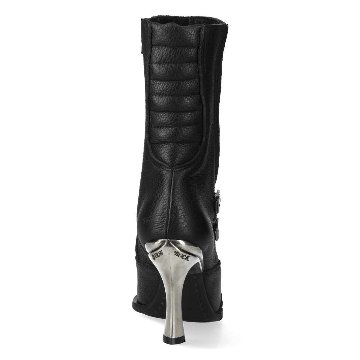 Botas New Rock con Hebillas y Tacón Metálico - Crazyinlove