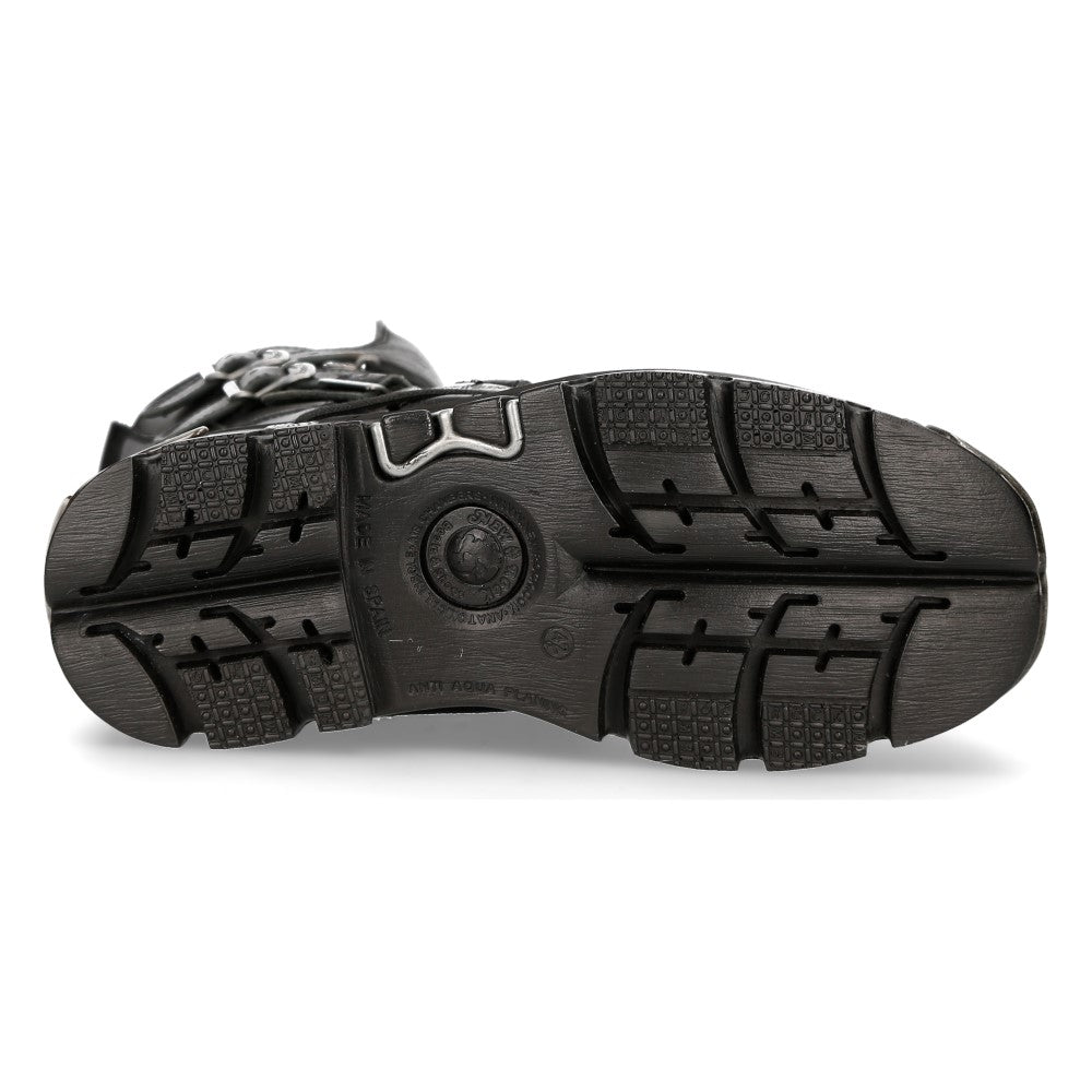 Botas New Rock Gótico Militar Hebillas - Crazyinlove