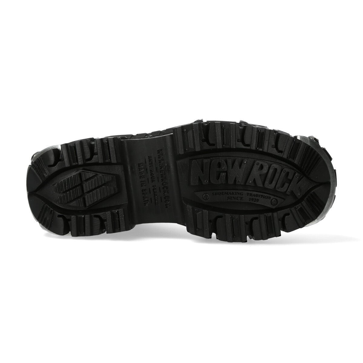 Botines New Rock Unisex de Cuero Sintético - Crazyinlove