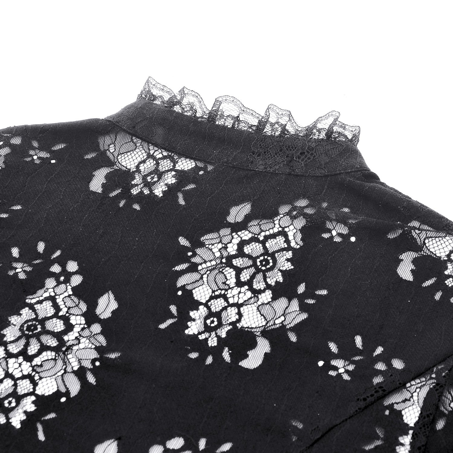 Camisa de Encaje con Cruz - Crazyinlove